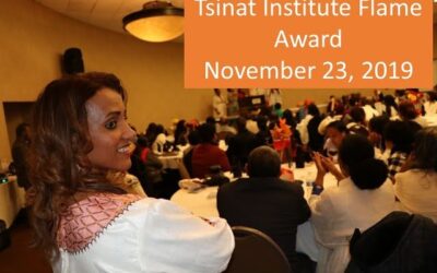 The 2019 Tsinat Institute Flame Award Recipient