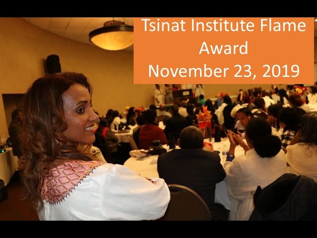 The 2019 Tsinat Institute Flame Award Recipient